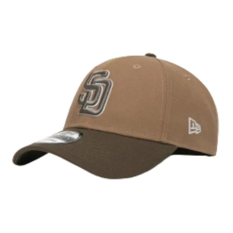 New Era Cotton Baseball Caps Unisex Brown