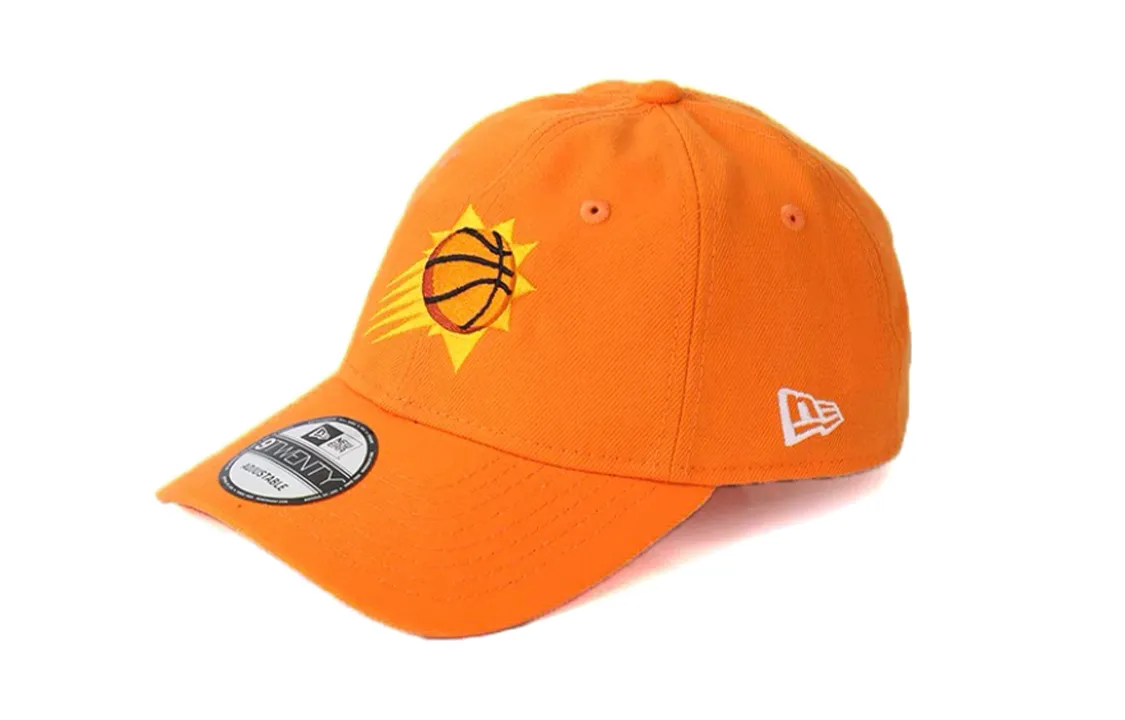 New Era Cotton Baseball Caps Unisex Orange