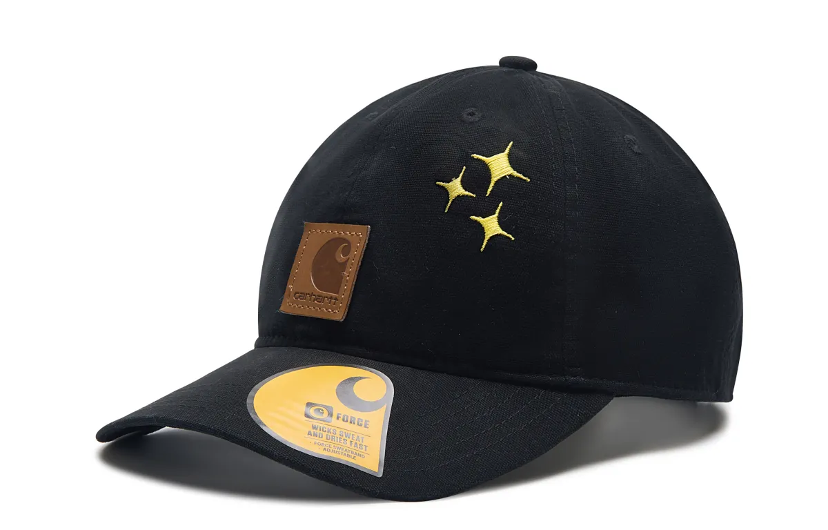 Carhartt Cotton Baseball Caps Unisex Black