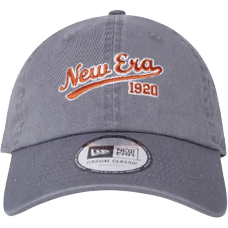 New Era Cotton Baseball Caps Unisex Gray