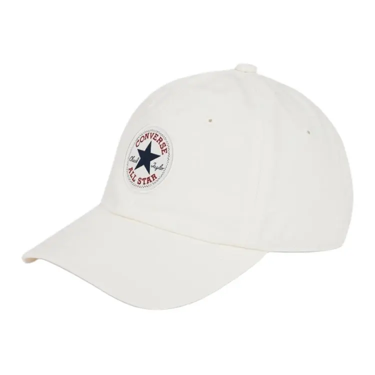 Converse Cotton Baseball Caps Unisex White