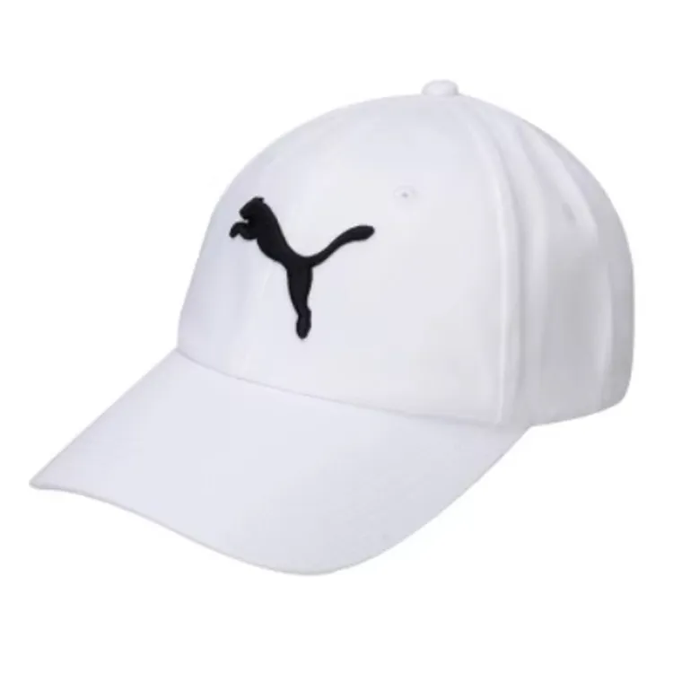 PUMA Cotton Baseball Caps Unisex White