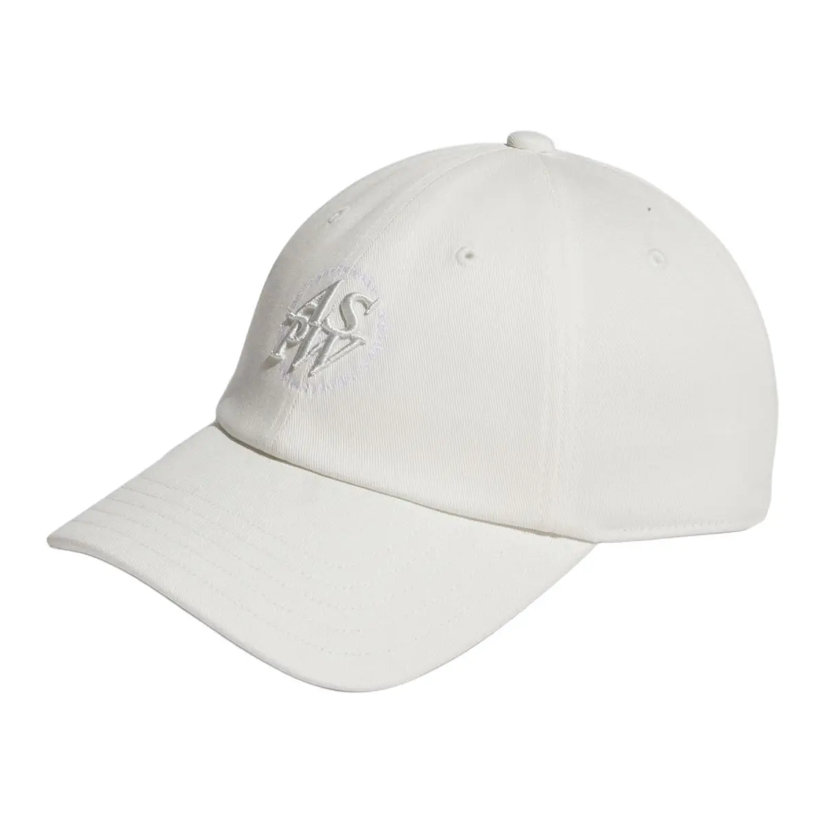 Adidas Cotton Elastane Baseball Caps Unisex White