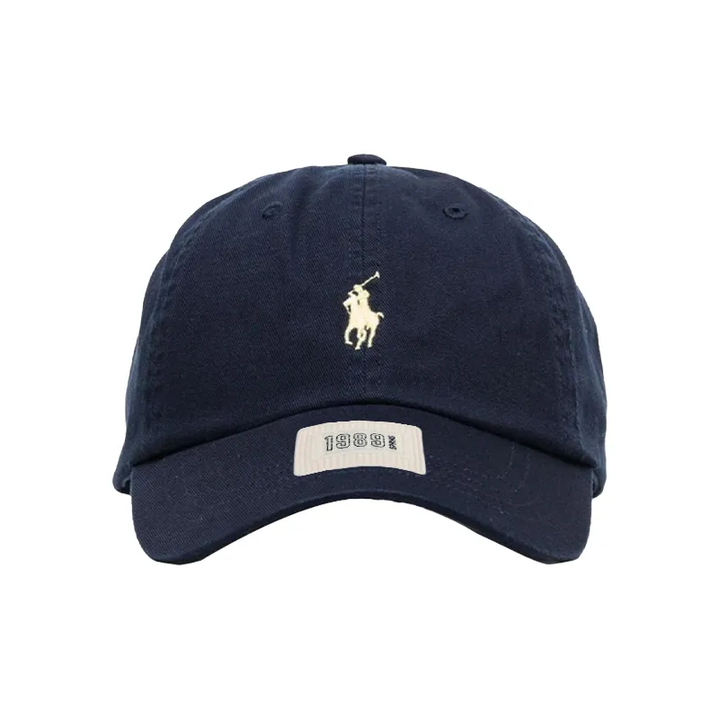 Polo Ralph Lauren Cotton Baseball Caps Unisex Marine Blue
