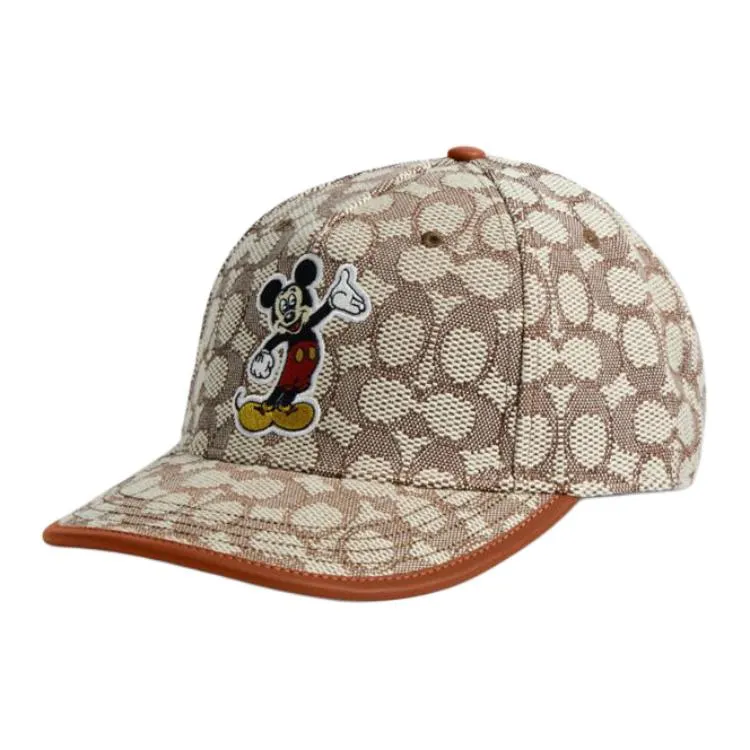 COACH Cotton Baseball Caps Unisex Multicolor