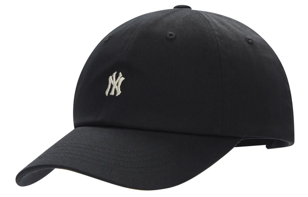 MLB Cotton Baseball Cap For Sun Protection Unisex Black