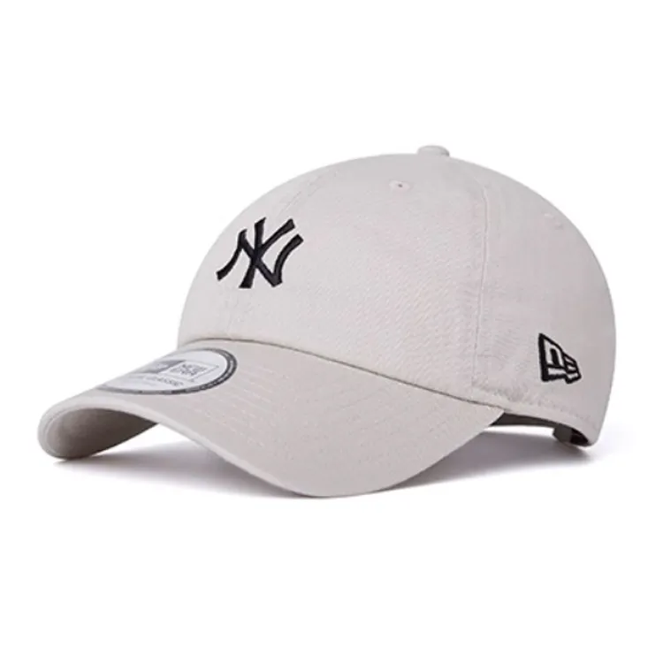 New Era Cotton Baseball Caps Unisex Ecru