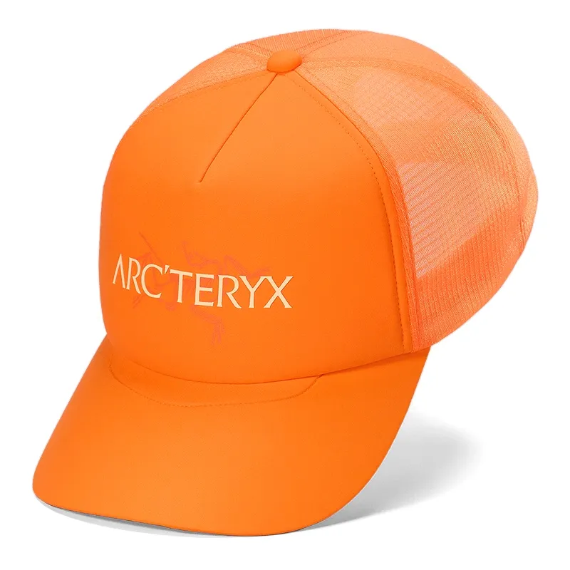 Arc'teryx Polyester Baseball Caps Unisex Firework Orange