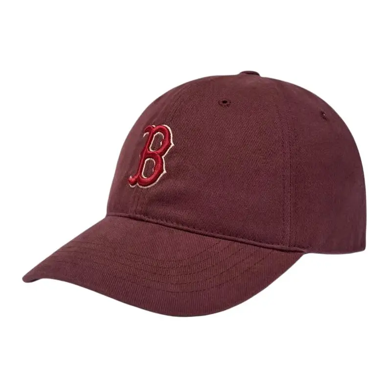 MLB New York Yankees Cotton Baseball Caps Unisex Burgundy