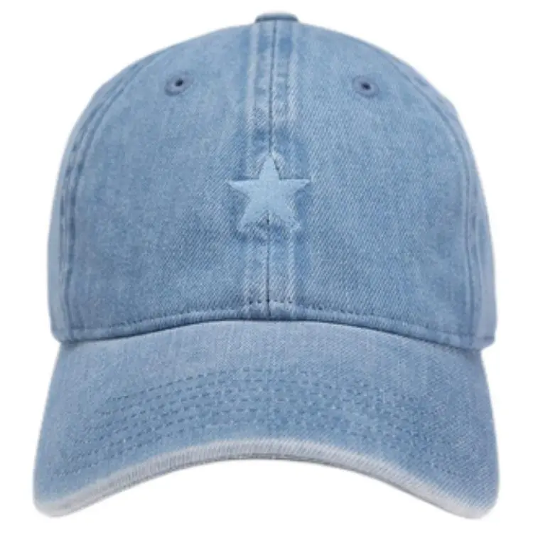 Converse Original Design Cotton, Polyester, Regenerated Cellulose Fiber Baseball Caps Unisex Blue