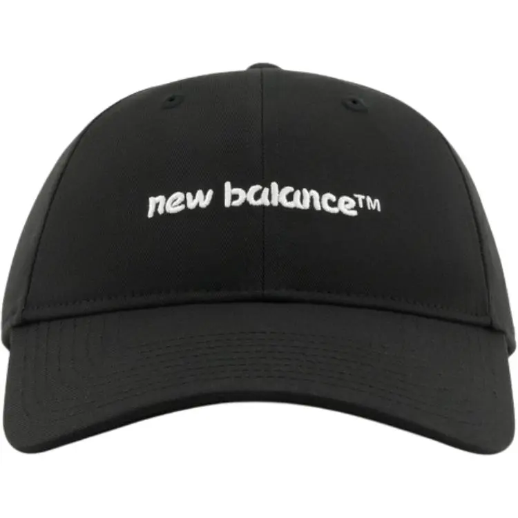 New Balance Polyester Baseball Caps Unisex Black