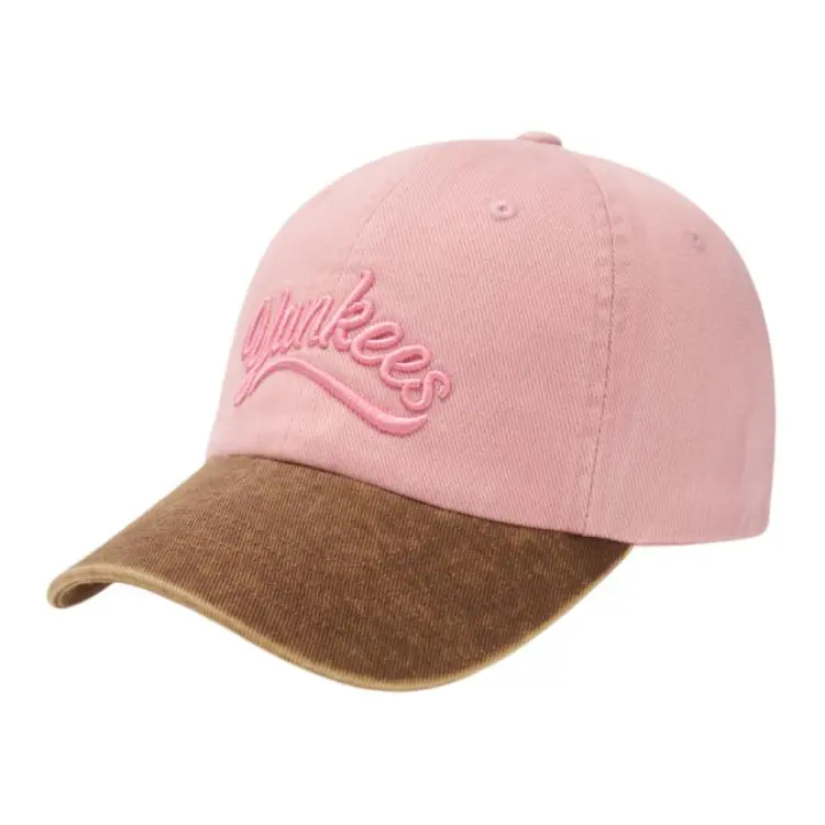 MLB Original Design Cotton Baseball Caps Women's Pink