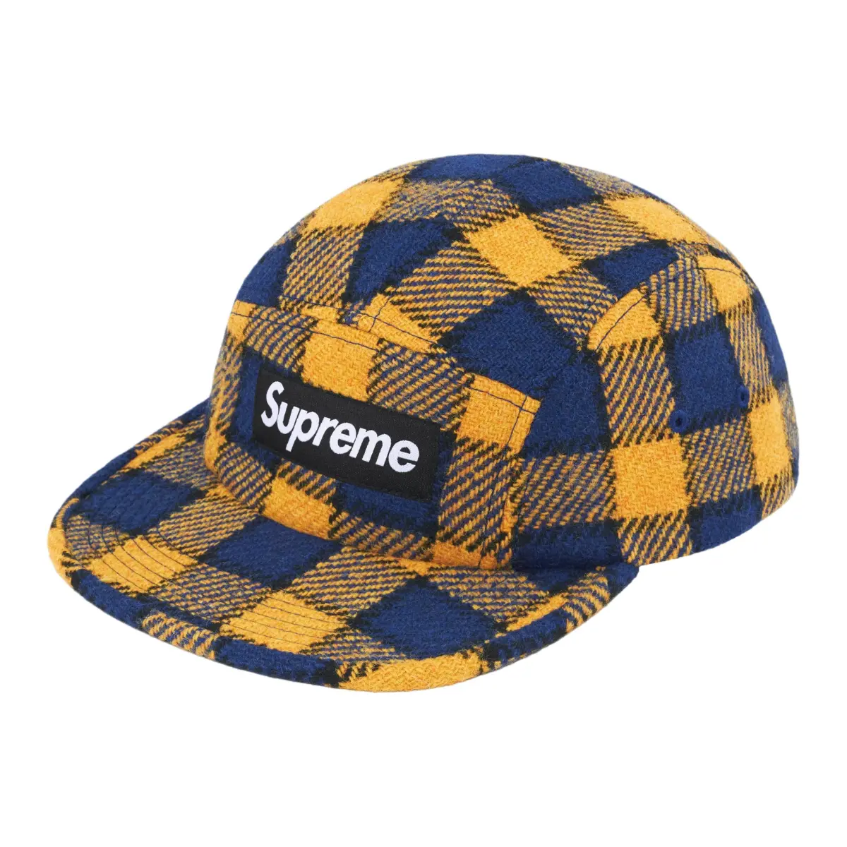 Supreme Harris Tweed Camp Cap