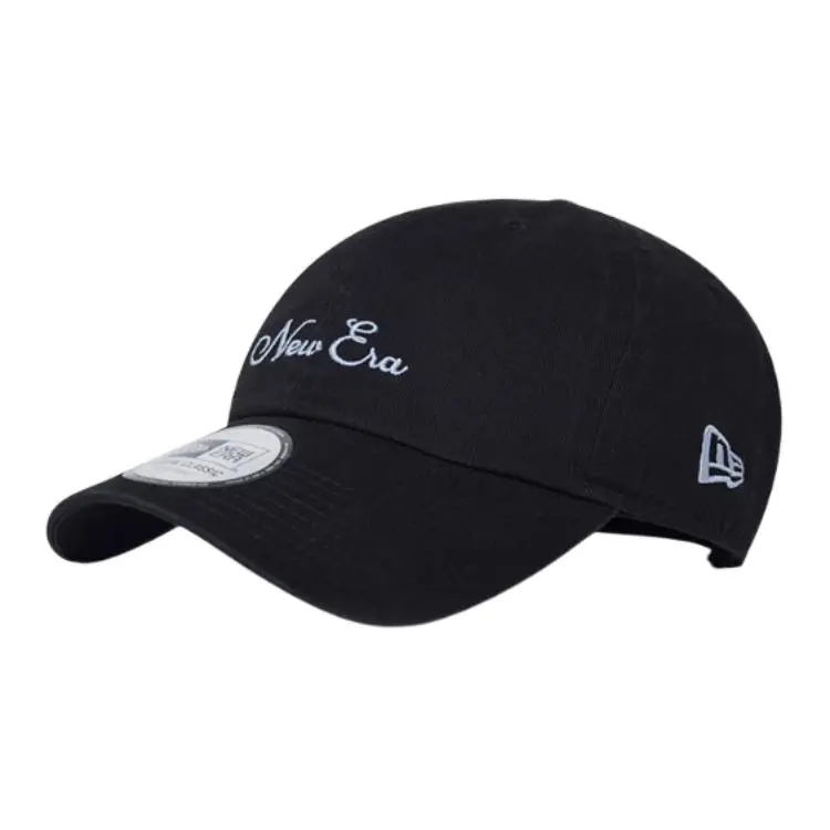 New Era Cotton Baseball Caps Unisex Black