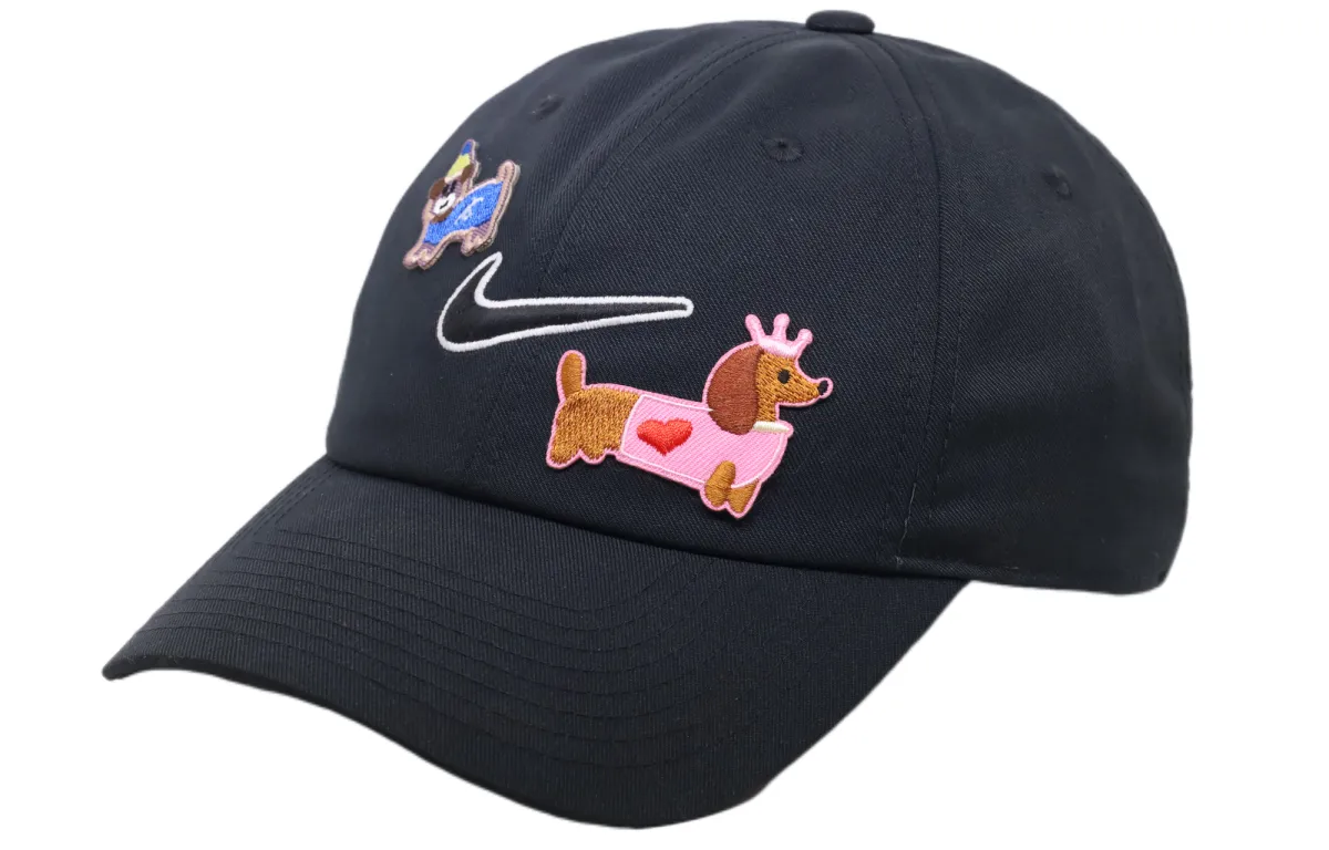 Nike Polyester Baseball Caps Unisex Black