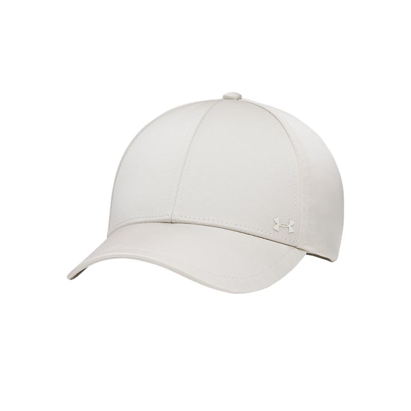 Женская кепка Under Armour UA Essential Low Satin (бежевая)