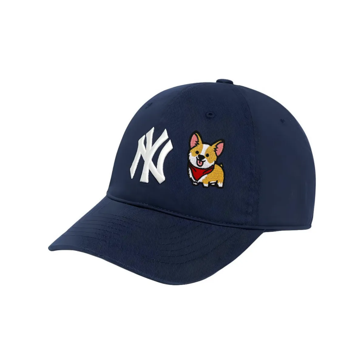 MLB Cotton Baseball Caps Unisex Navy Blue