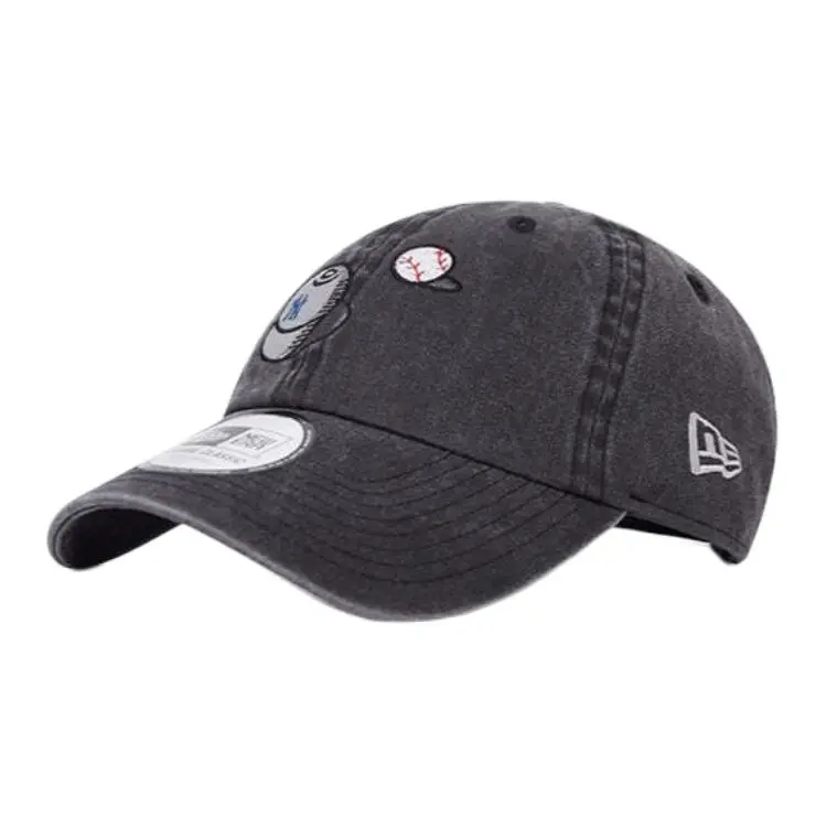 New Era Cotton Baseball Caps Unisex Black