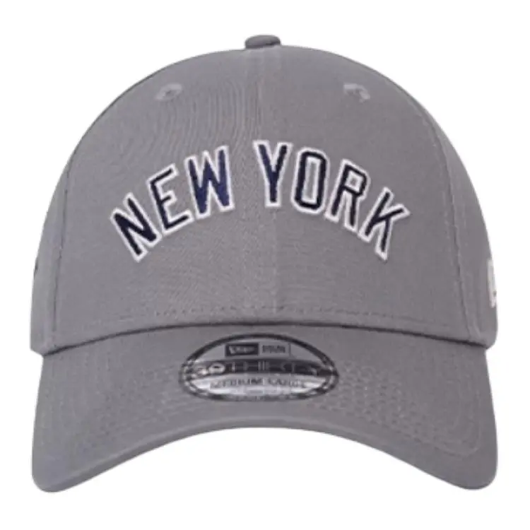 New Era Cotton Elastane Baseball Caps Unisex Gray
