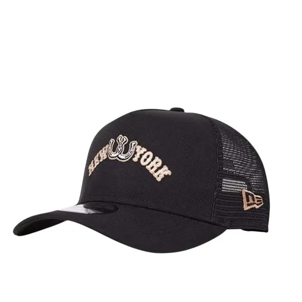 New Era Polyester Baseball Caps Unisex Black