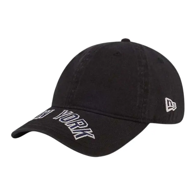 New Era Cotton Baseball Caps Unisex Black