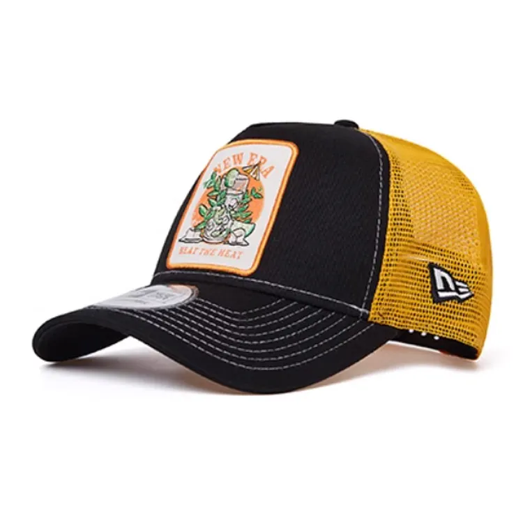 New Era Polyester Baseball Caps Unisex Black