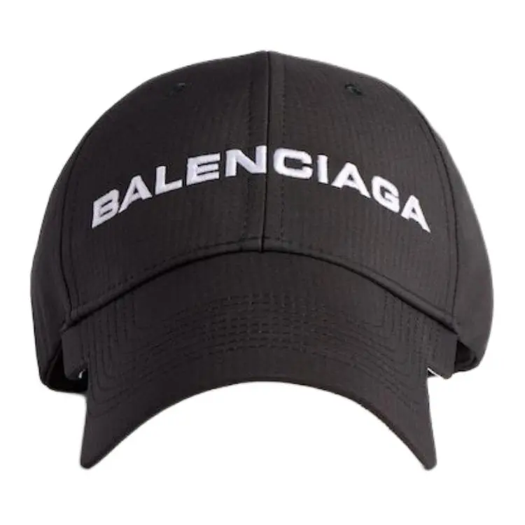 Balenciaga Logo Embroidered Cap