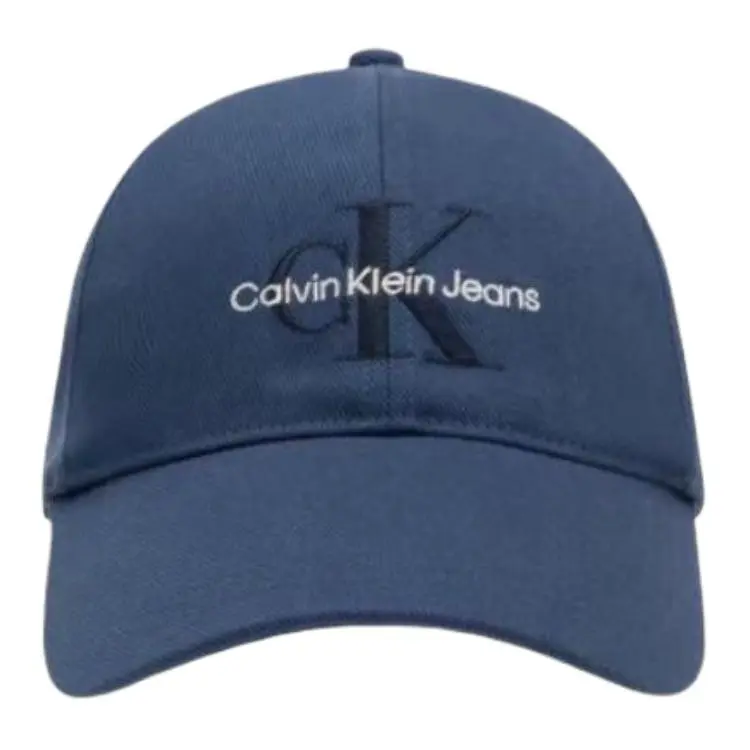 CALVIN KLEIN Brand Cotton Baseball Caps Unisex Blue
