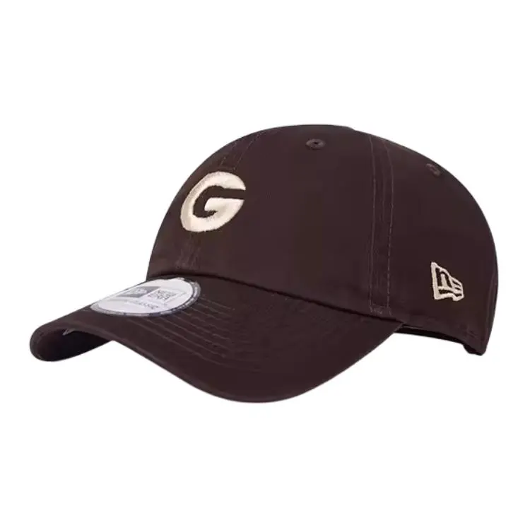 New Era Cotton Baseball Caps Unisex Coffee