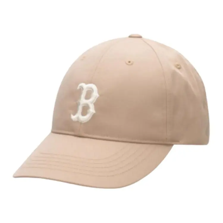 MLB Polyester, Cotton Baseball Caps Unisex Beige