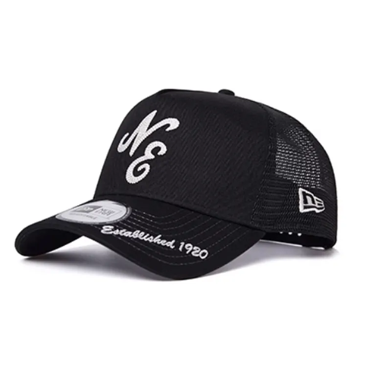 New Era Cotton, Polyester Baseball Caps Unisex Black