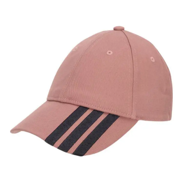 Adidas Cotton Elastane Recycled Polyester Baseball Caps Unisex Pink