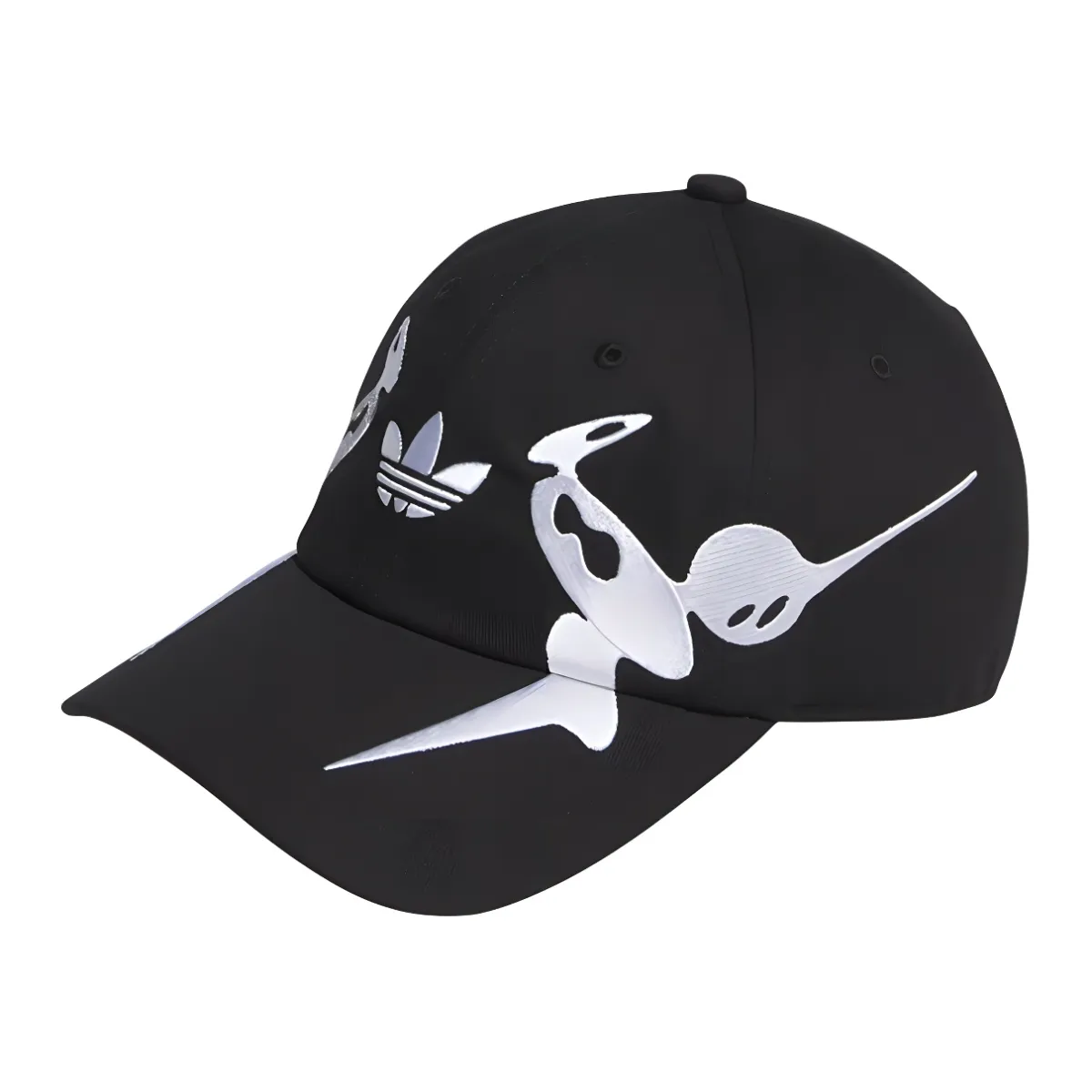 Adidas Originals Cotton Twill Baseball Caps Unisex Black