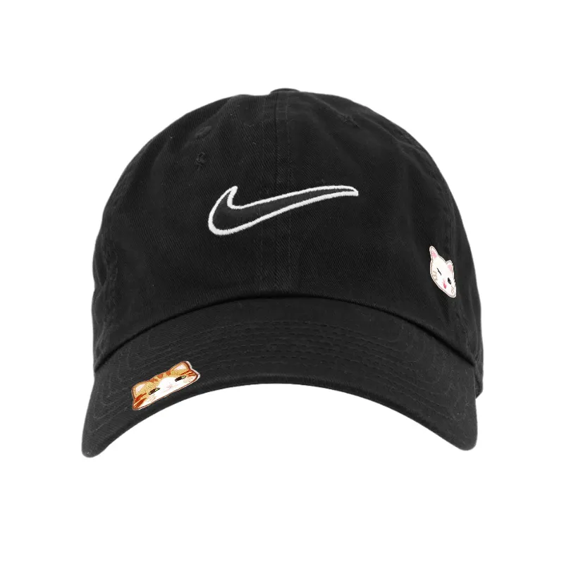 Nike Polyester Baseball Caps Unisex Black