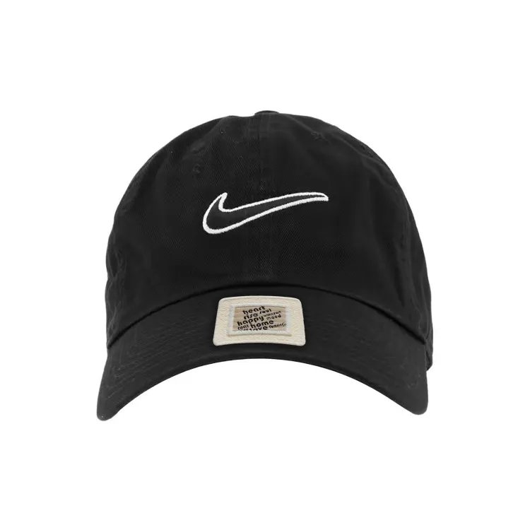 Nike Polyester Baseball Caps Unisex Black