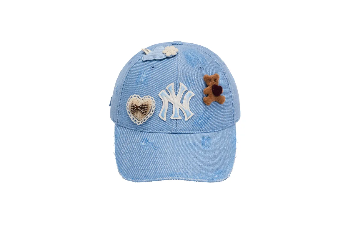 MLB Cotton Baseball Caps Unisex Blue