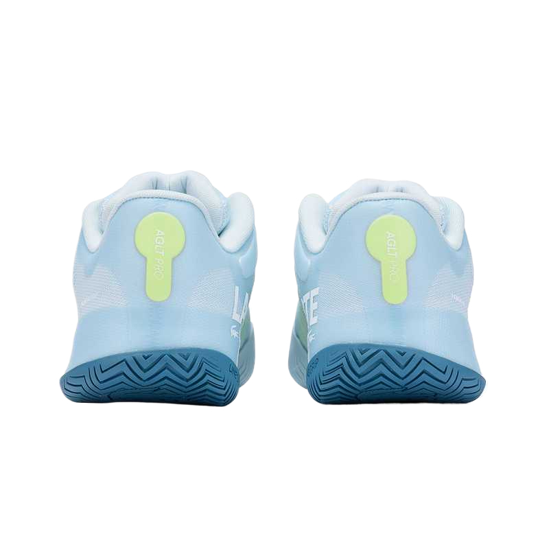 LACOSTE AG LT Tennis Shoes Men’s Low Top Light Blue/Yellow