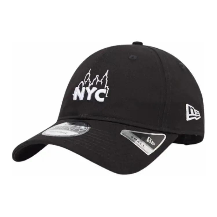 New Era Cotton Baseball Caps Unisex Black