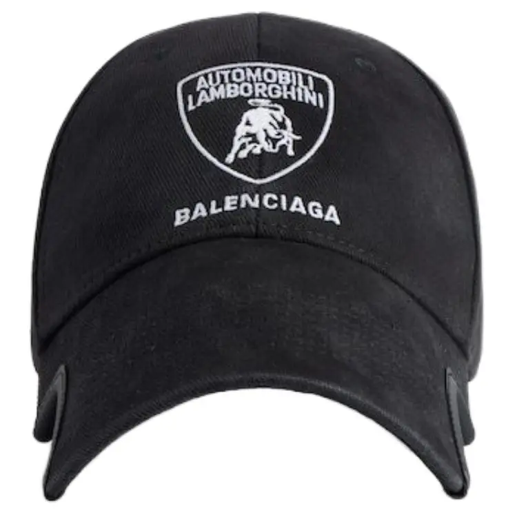 Balenciaga Logo Embroidered Baseball Cap