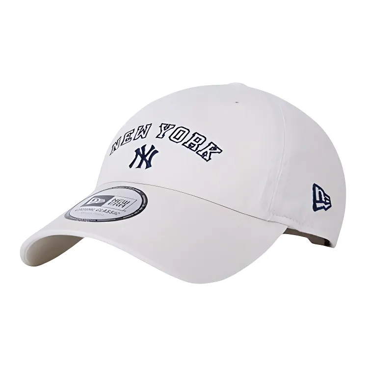 New Era Cotton Baseball Caps Unisex White