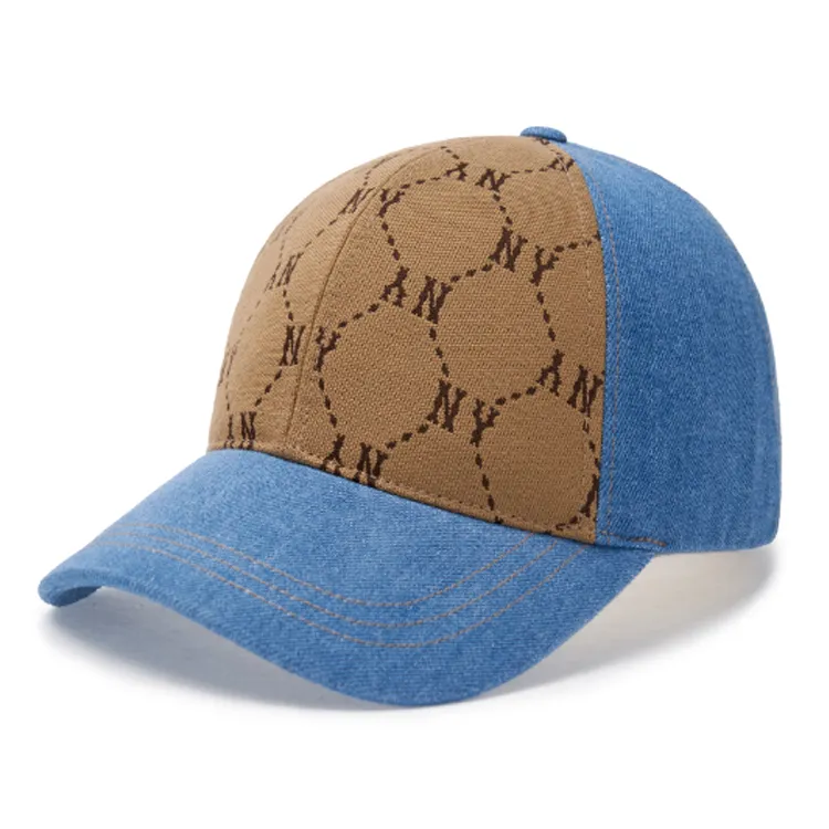 MLB Cotton Baseball Caps Unisex Blue