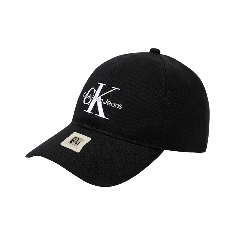 CALVIN KLEIN Cotton Baseball Caps Unisex Black