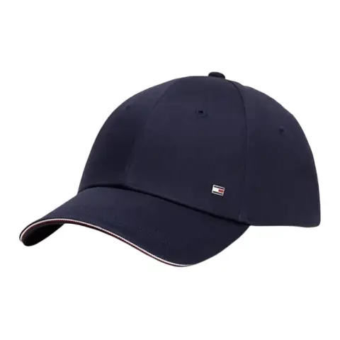 Tommy Hilfiger Cotton Baseball Caps Men's Marine Blue