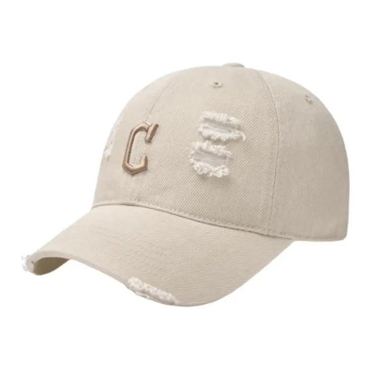 MLB Cotton Baseball Caps Unisex Ecru