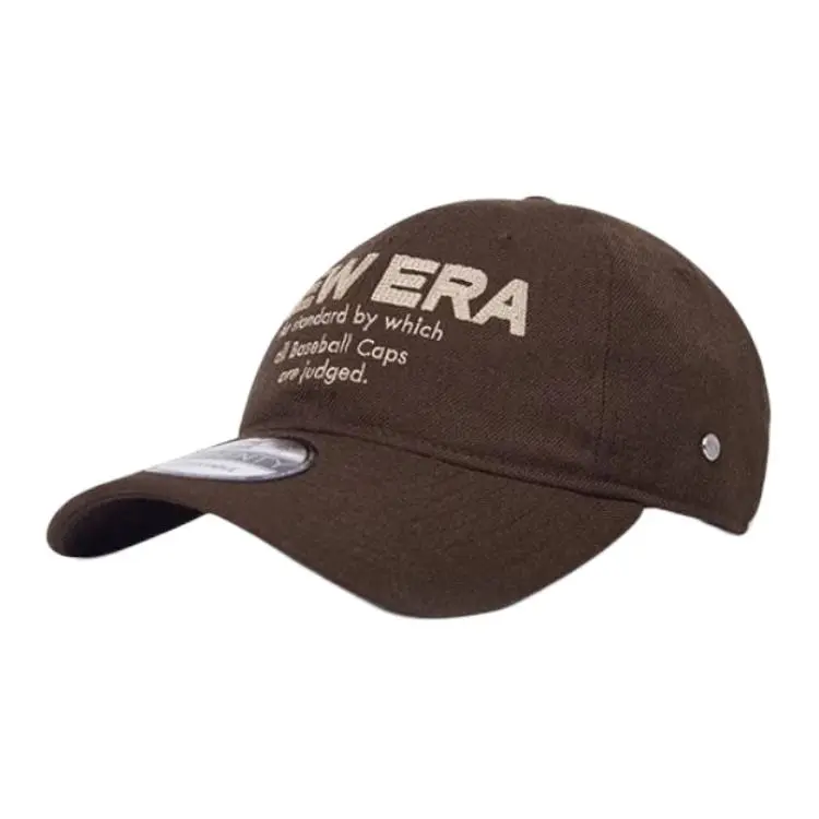 New Era Baseball Caps Unisex Brown