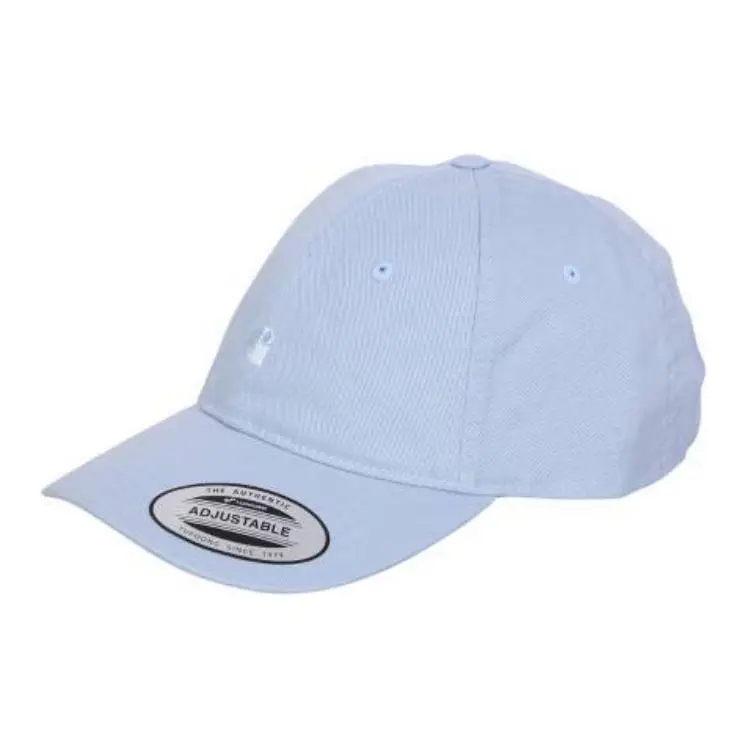 Carhartt WIP Brand Logo Cotton Baseball Caps Men's Light Blue