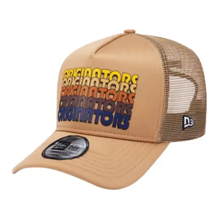 New Era Baseball Caps Unisex Umber