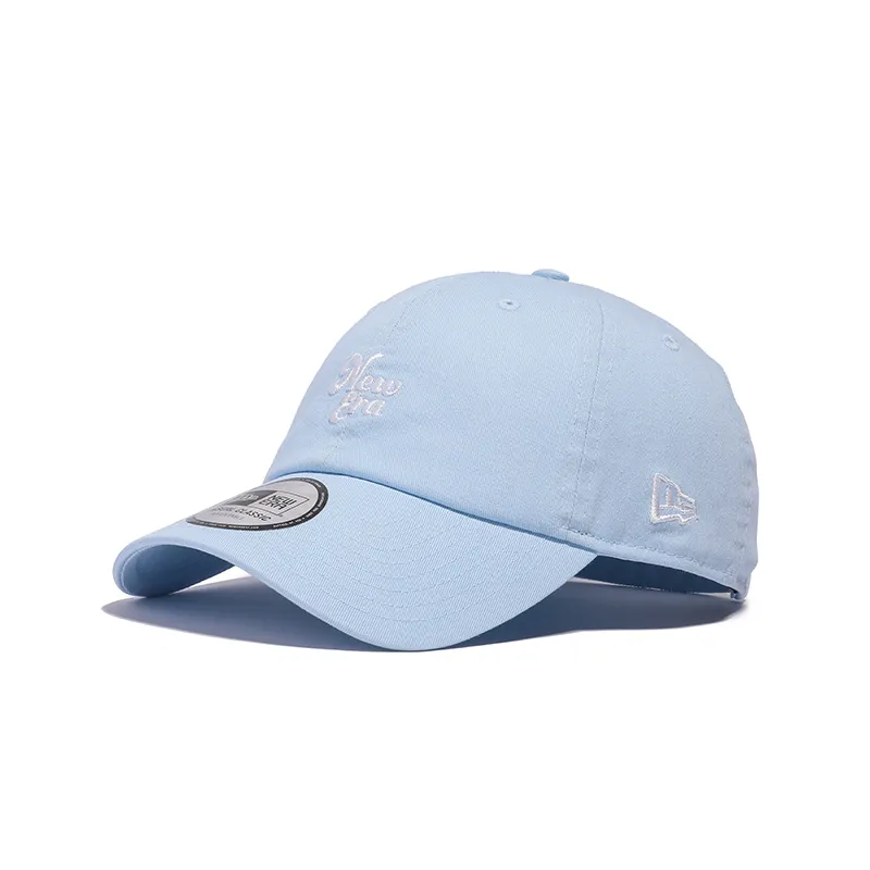 New Era Cotton Baseball Caps Unisex Blue