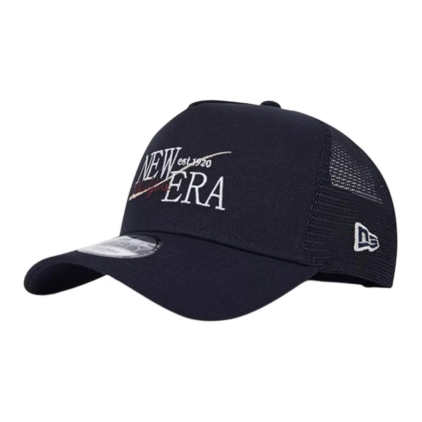 New Era Polyester Baseball Caps Unisex Navy Blue