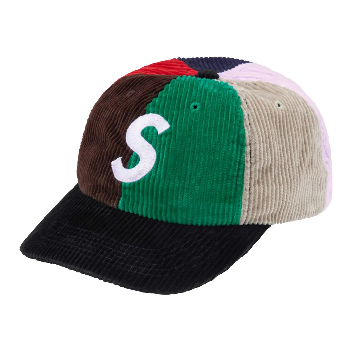 Supreme Cotton Baseball Caps Unisex Multicolor/Red/Blue/Beige/Green/Black/Purple/Brown